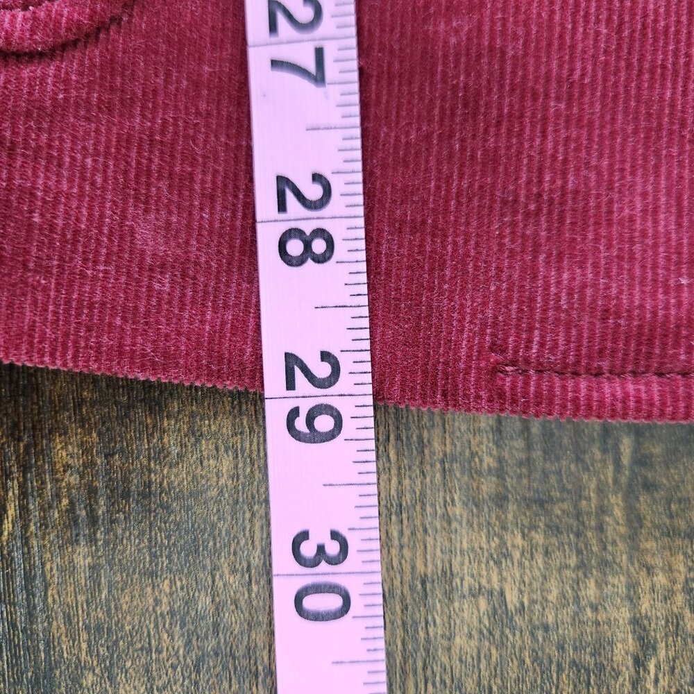 Talbots Woman Red Corduroy Blazer, Size 22W, Washable, Preppy, Business Casual - Picture 7 of 8